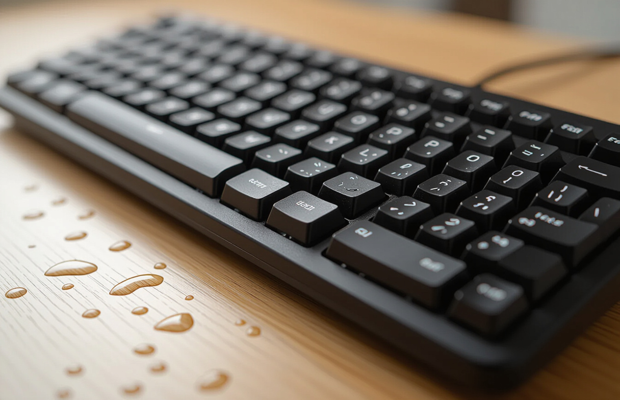 Bàn Phím Logitech K120 Chính Hãng Với Thiết Kế Bền Bỉ, Chống Tràn, Sẵn Sàng Cho Công Việc Và Học Tập.