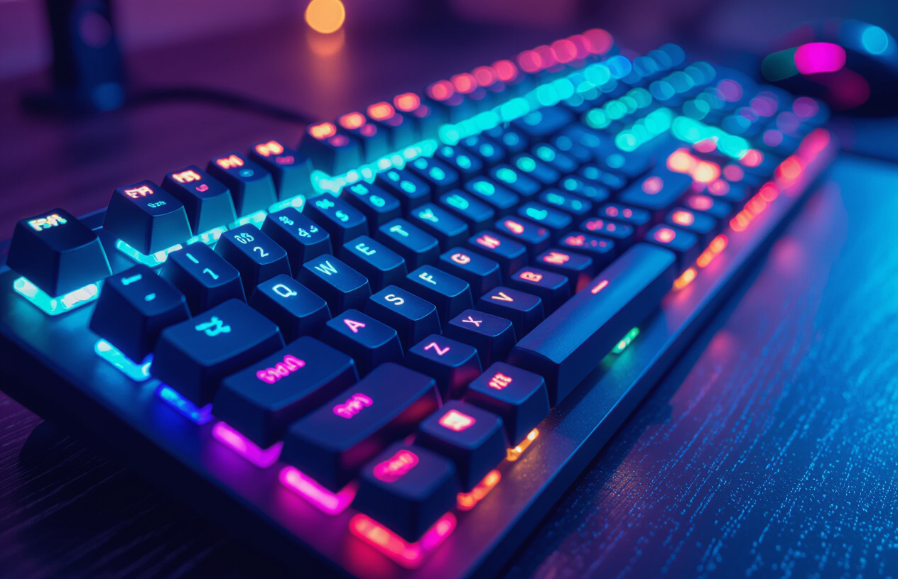 Bàn Phím Gaming Dareu Ek87 Rgb Với Ánh Sáng Led Rực Rỡ, Sẵn Sàng Cho Trận Đấu.
