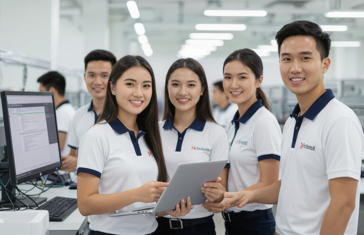 Đội Ngũ Kỹ Thuật Viên Máy Tính Bến Tre Chuyên Nghiệp Và Thân Thiện.