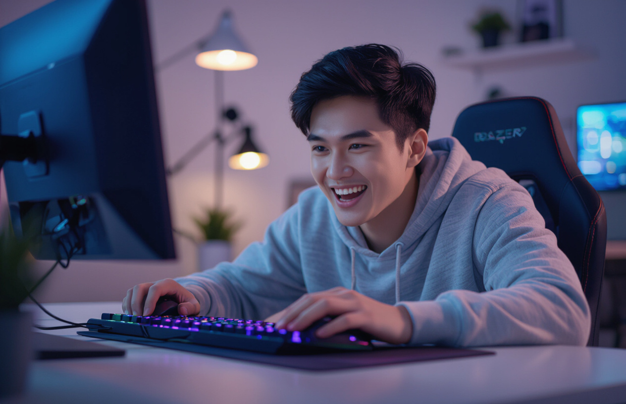 Game Thủ Việt Nam Trải Nghiệm Chuột Razer Basilisk V3 Mượt Mà.