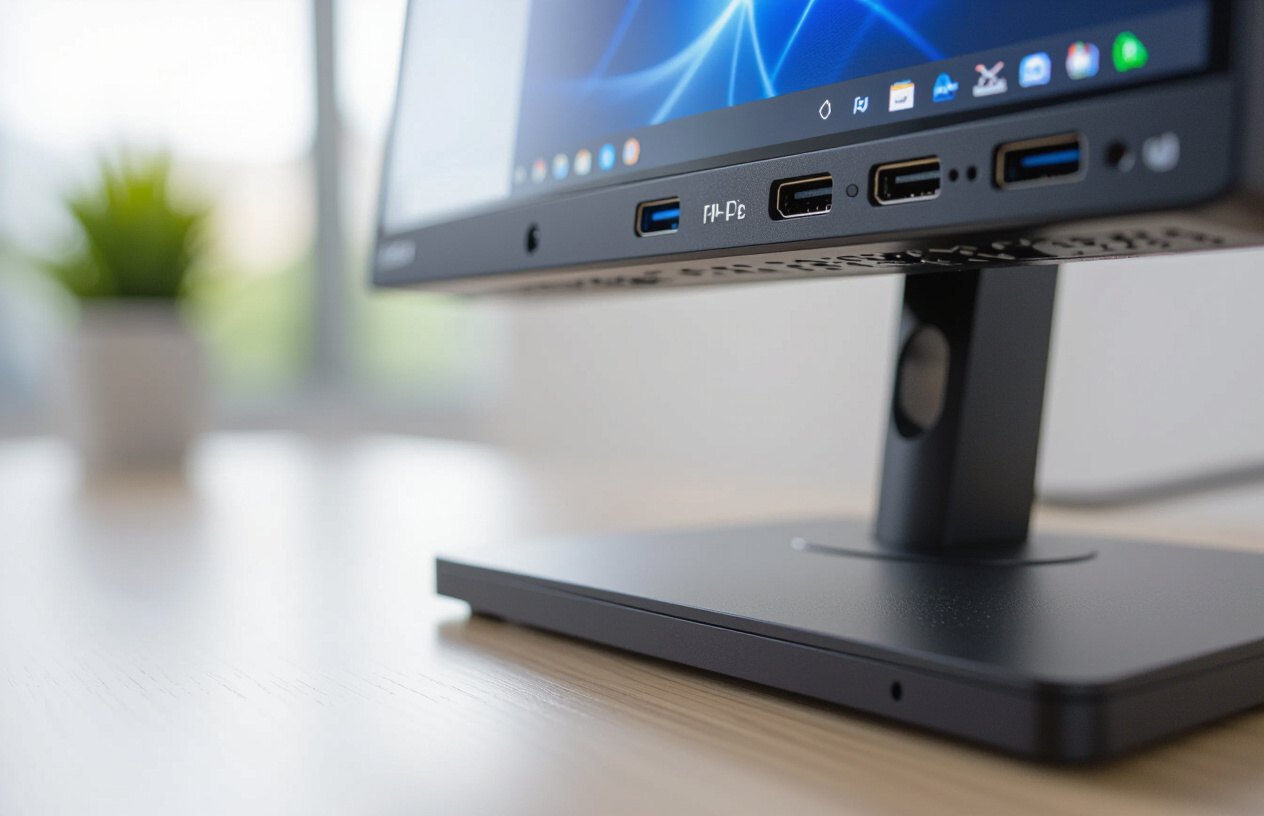 Cận Cảnh Các Cổng Kết Nối Và Tính Năng Của Màn Hình Asus Proart Pa24Ac