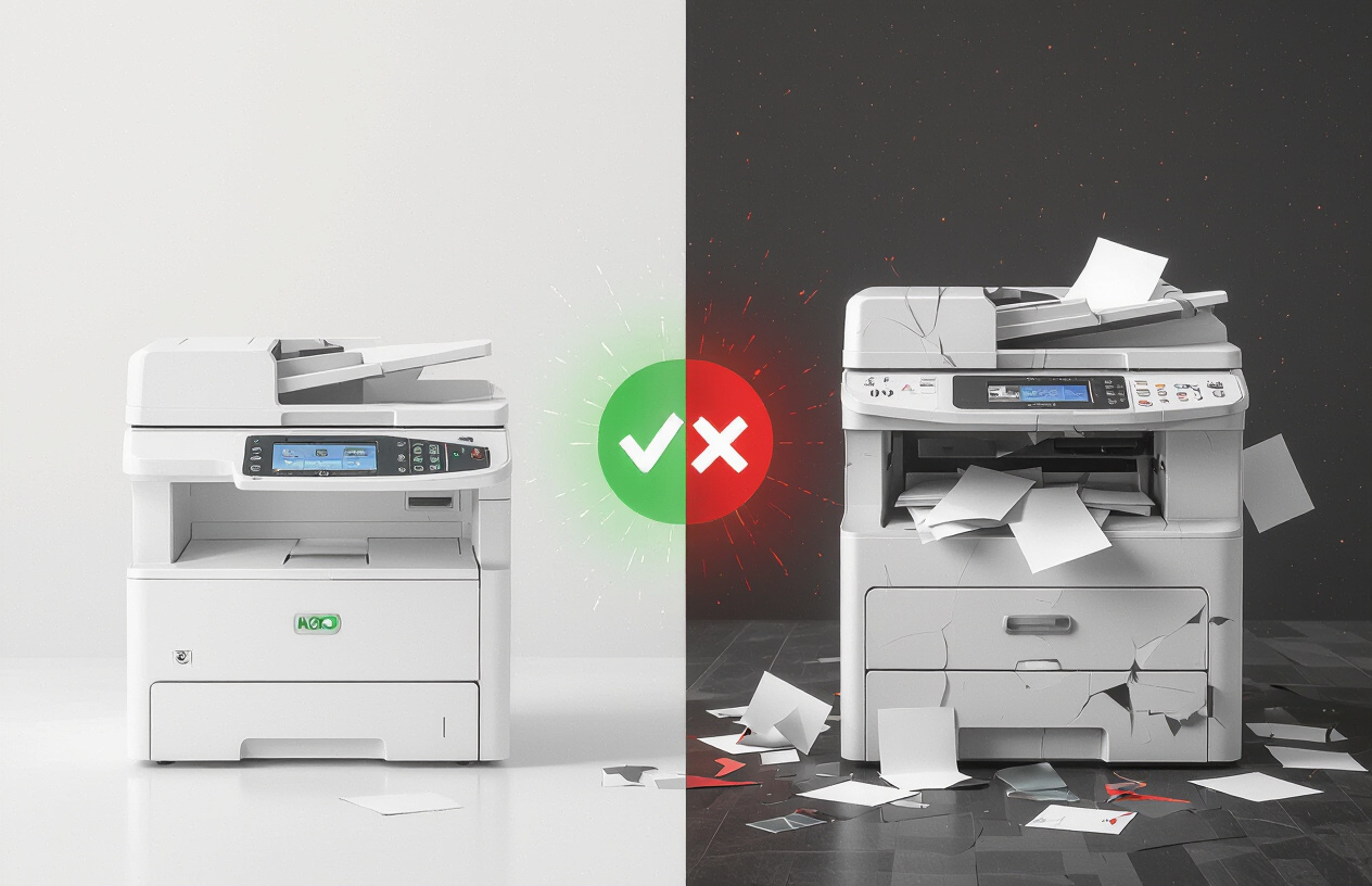 Bảng So Sánh Lợi Ích Giữa Bảo Trì Định Kỳ Và Sửa Chữa Đột Xuất Cho Máy Photocopy.
