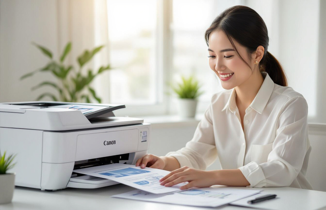 Máy In Canon 2900 Hoạt Động Trơn Tru Sau Khi Được Bơm Mực Bởi Dịch Vụ Của Máy Tính Bến Tre.