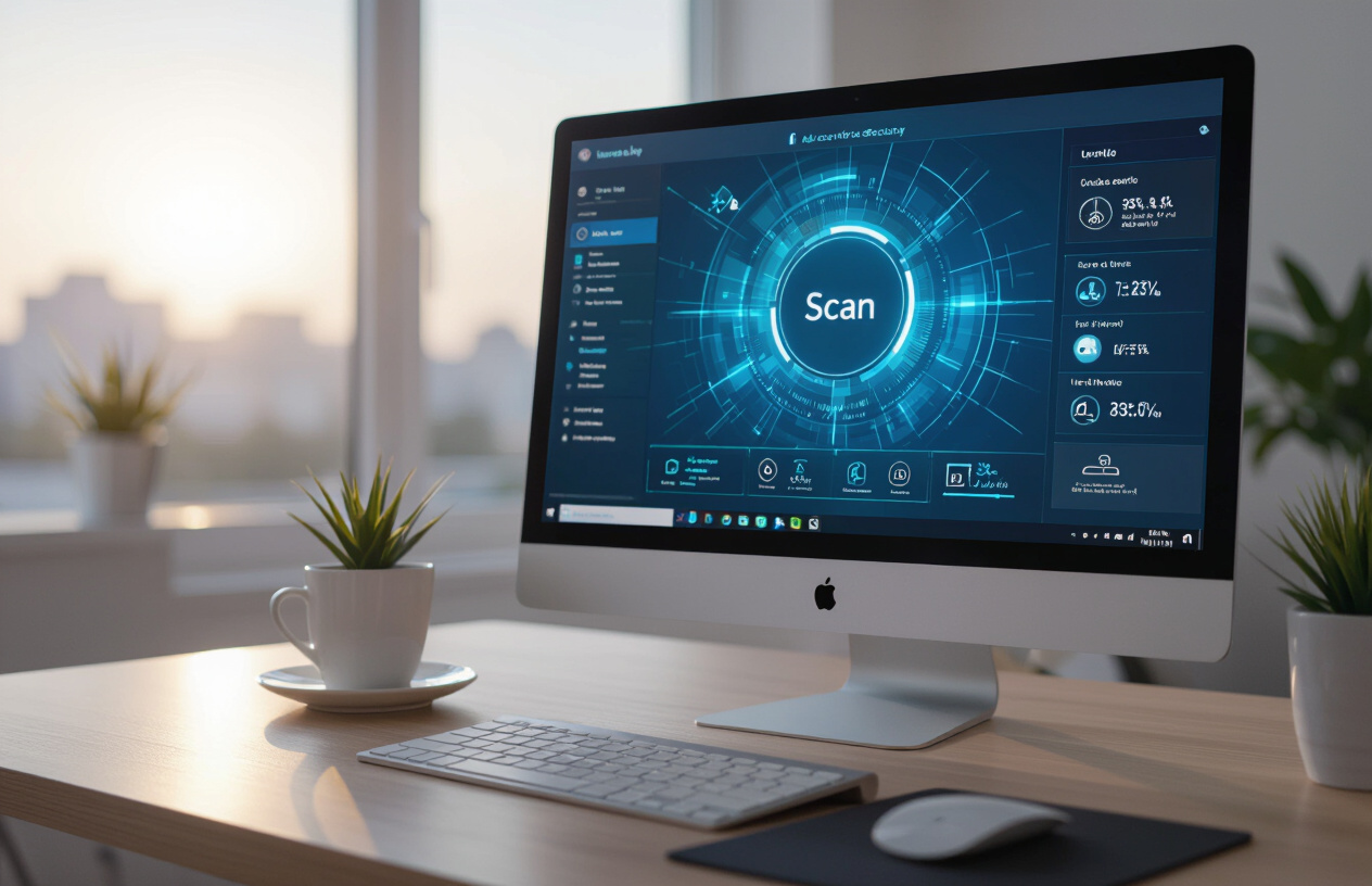 Giao Diện Chính Của Phần Mềm Kaspersky Total Security Với Các Tính Năng Bảo Mật Nổi Bật.