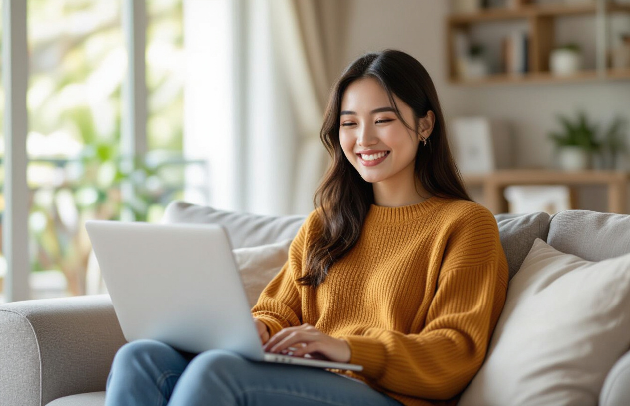 Khách Hàng Ở Bến Tre An Tâm Sử Dụng Máy Tính Sau Khi Cài Norton 360.