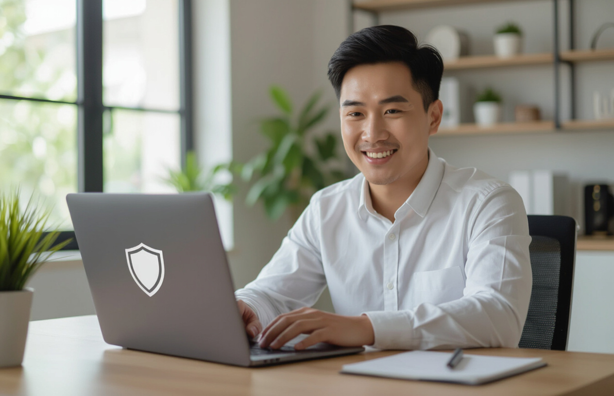 Người Dùng Máy Tính Tại Bến Tre Yên Tâm Làm Việc Với Phần Mềm Trend Micro Được Cài Đặt.