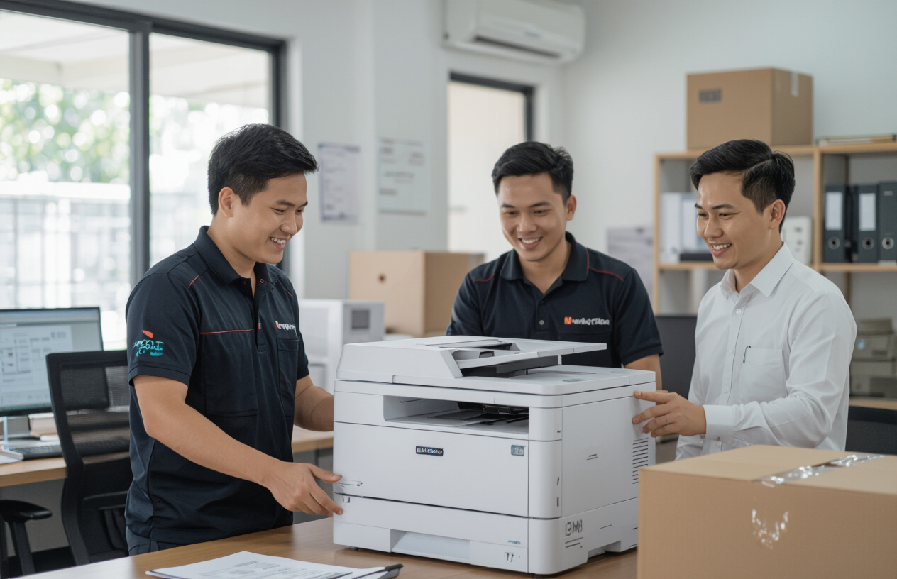 Dịch Vụ Giao Và Lắp Đặt Máy Photocopy Nhanh Chóng, Chuyên Nghiệp Tại Bến Tre.