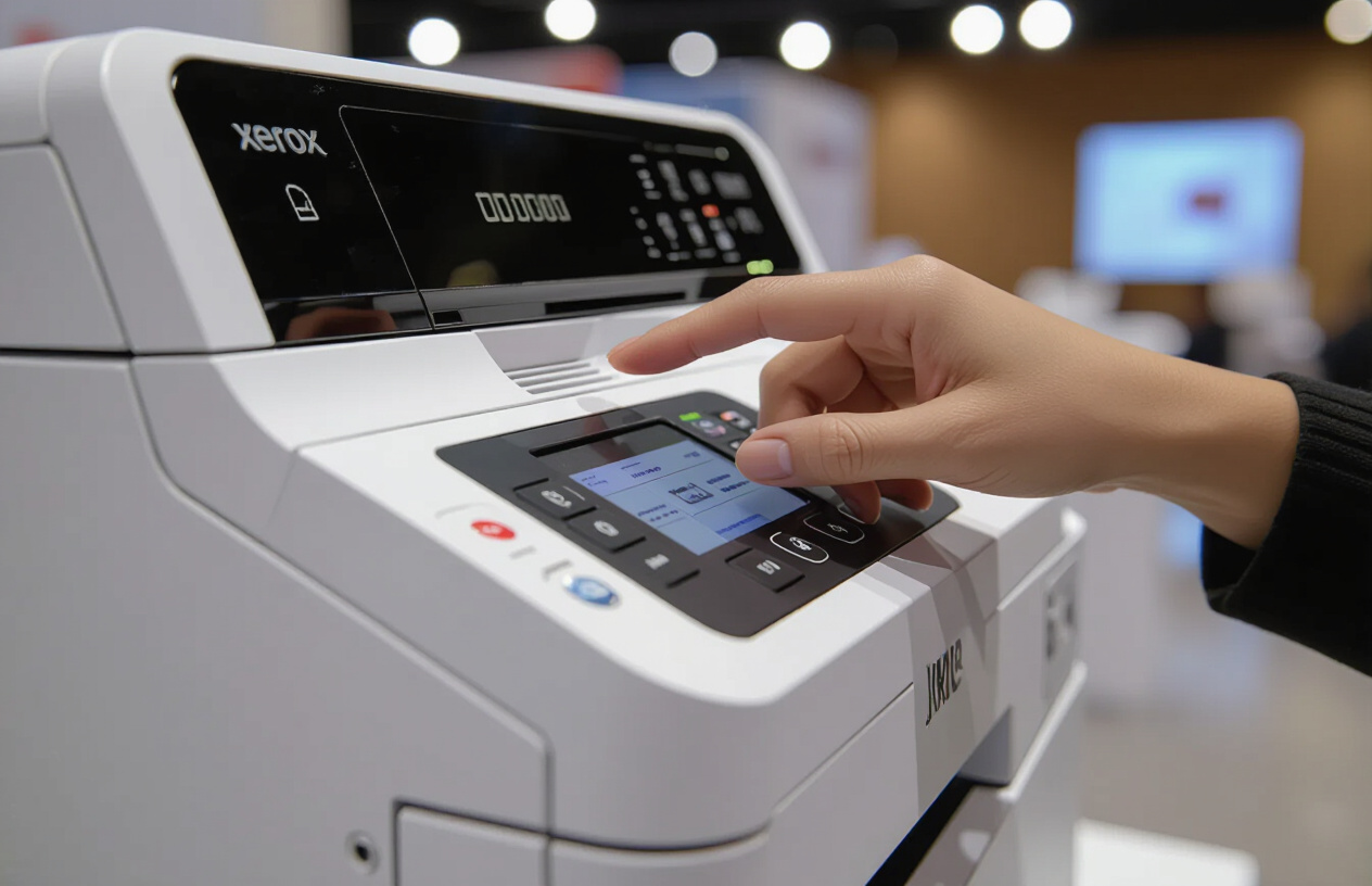 Máy Photocopy Màu Xerox C235 Hiện Đại, Nhỏ Gọn, Lý Tưởng Cho Sự Kiện.
