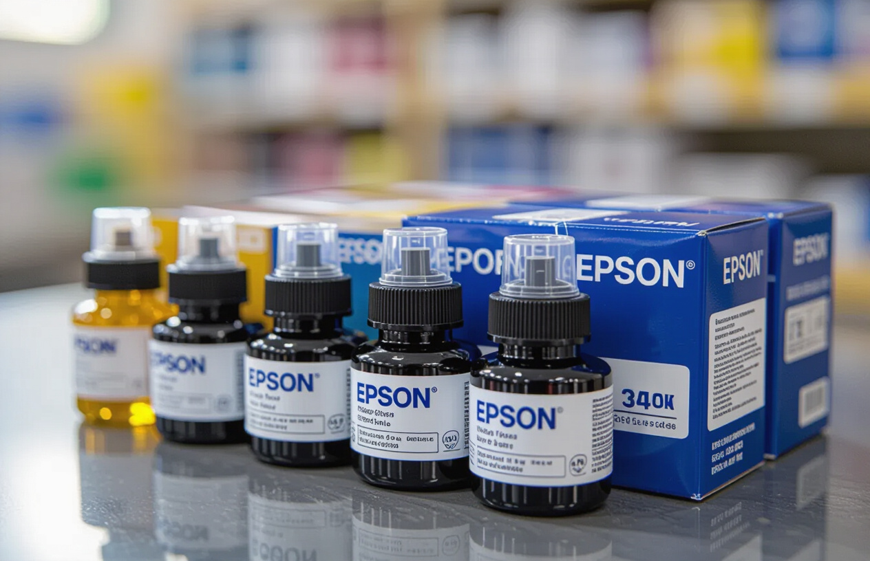 Mực In Epson Chính Hãng Với Bao Bì Nguyên Tem Tại Bến Tre