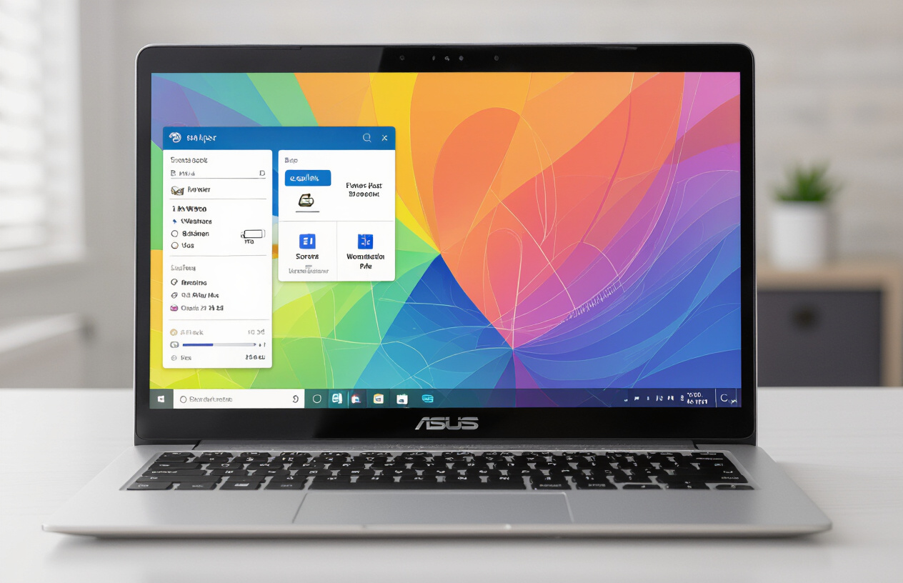 Màn Hình Laptop Asus Zenbook Sáng Rõ Sau Khi Được Khắc Phục Lỗi Cảm Ứng Tại Bến Tre