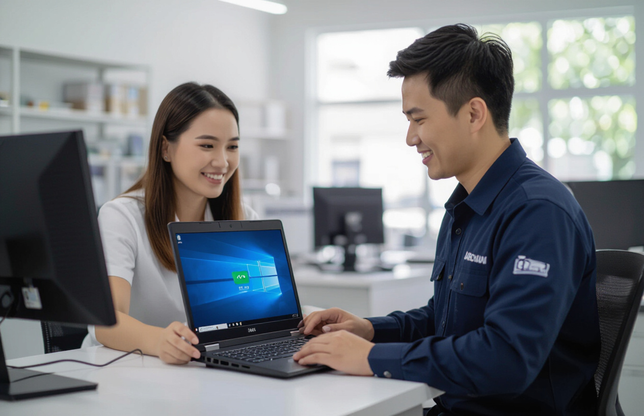 Khách Hàng Hài Lòng Với Laptop Dell Latitude E7470 Đã Được Sửa Chữa Tại Bến Tre