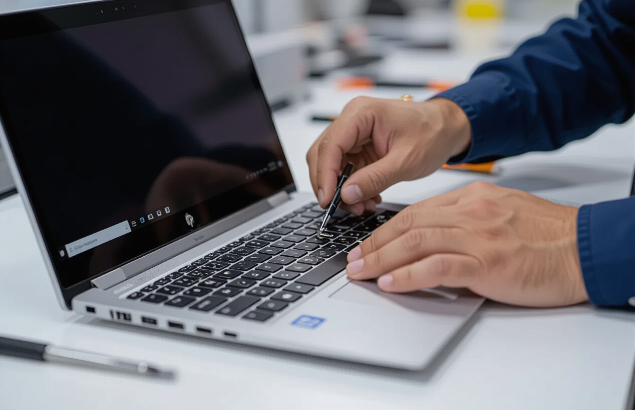 Kỹ Thuật Viên Máy Tính Bến Tre Kiểm Tra Pin Laptop Hp Elitebook 850 G7 Bị Lỗi Tại Bến Tre