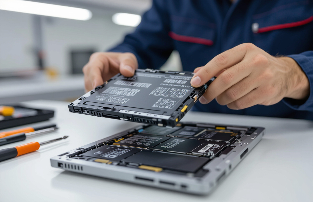 Kỹ Thuật Viên Kiểm Tra Pin Laptop Tại Bến Tre