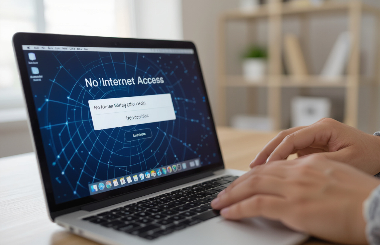 Laptop Hiển Thị Lỗi Không Có Kết Nối Internet