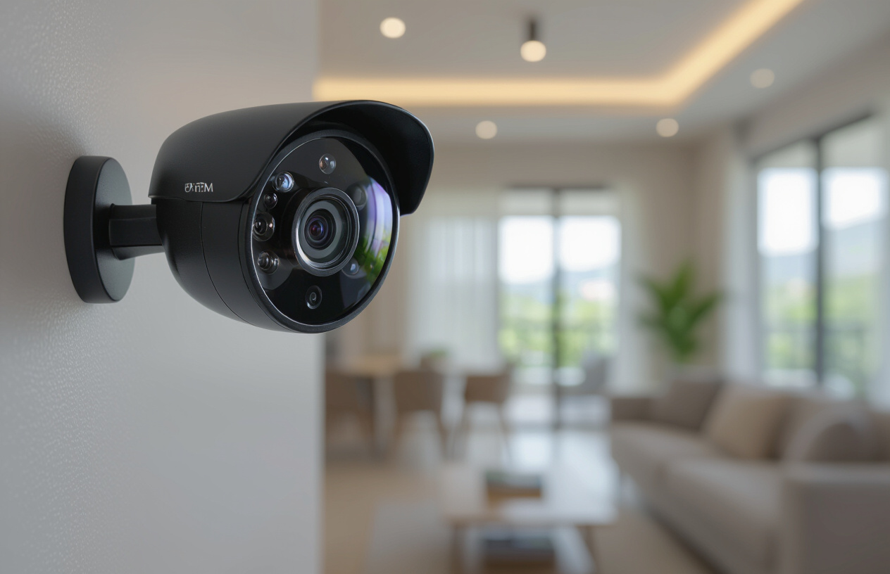 Hình Ảnh Camera An Ninh Full Hd Sắc Nét Tại Một Gia Đình Ở Bến Tre.