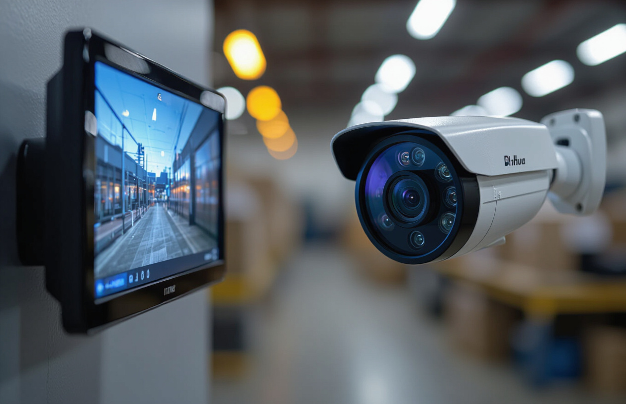 Hình Ảnh Sắc Nét Từ Camera Dahua 5Mp Giám Sát An Ninh Nhà Xưởng