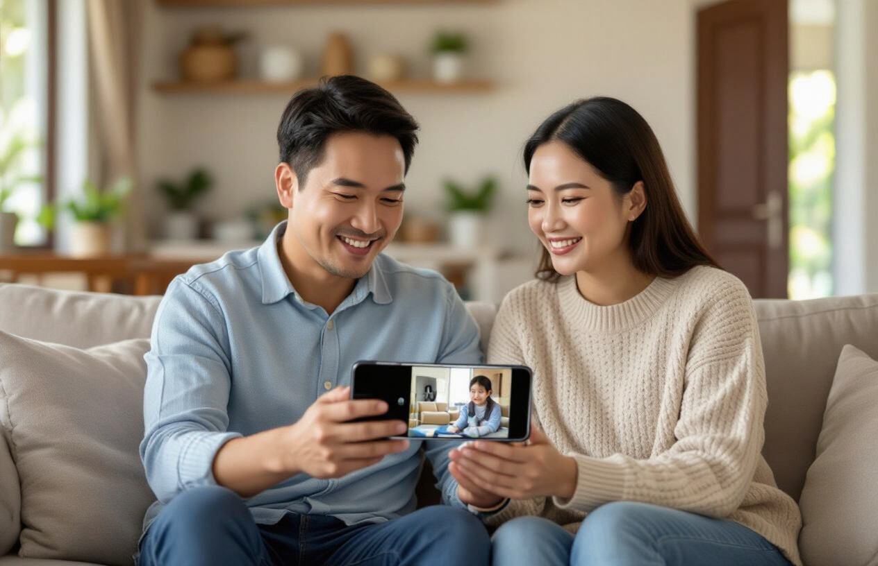 Gia Đình Bến Tre An Tâm Giám Sát Con Cái Qua Ứng Dụng Điện Thoại