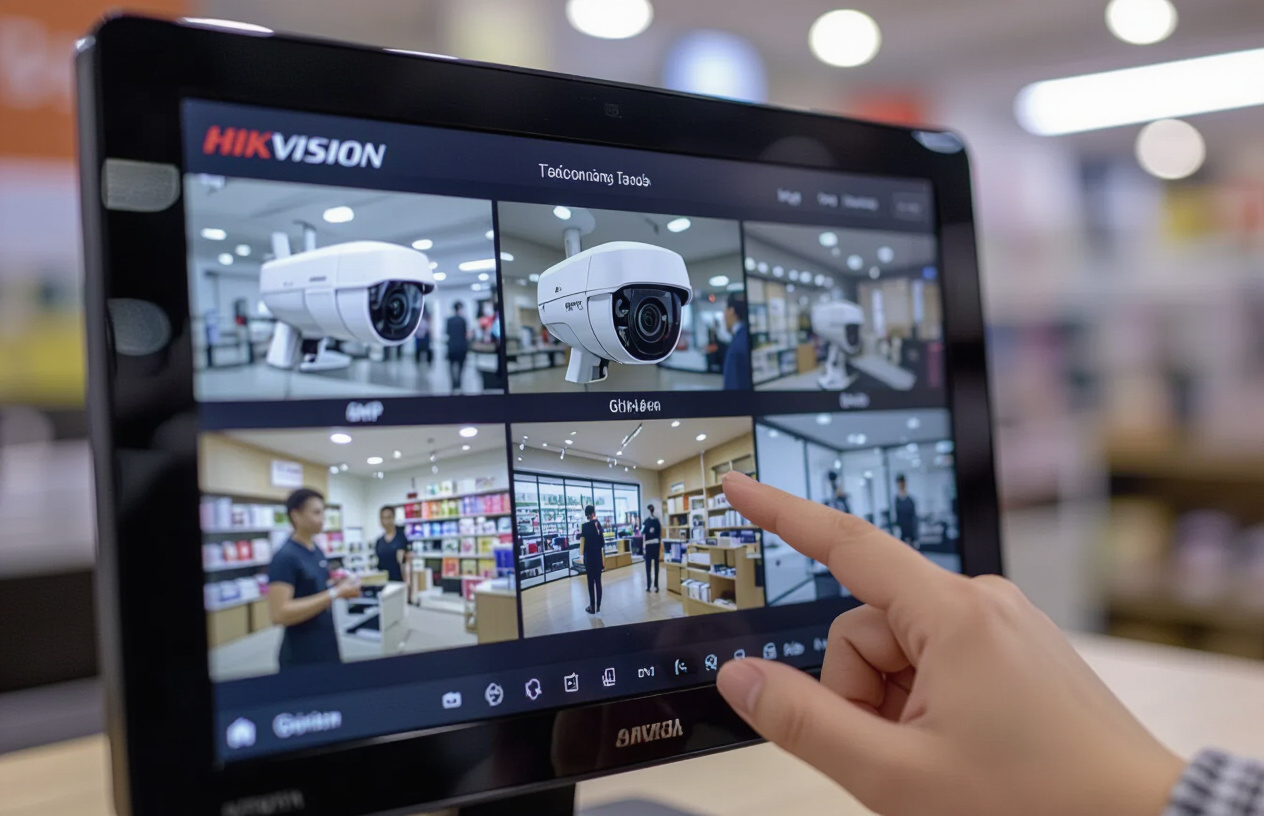 Giao Diện Phần Mềm Giám Sát Camera Hikvision 4Mp