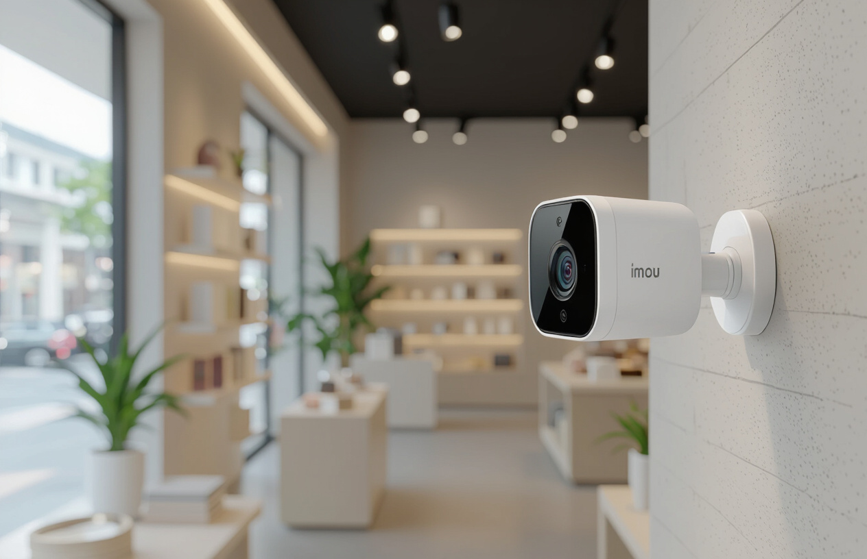 Camera Imou Rex 2D Trong Cửa Hàng Tại Bến Tre