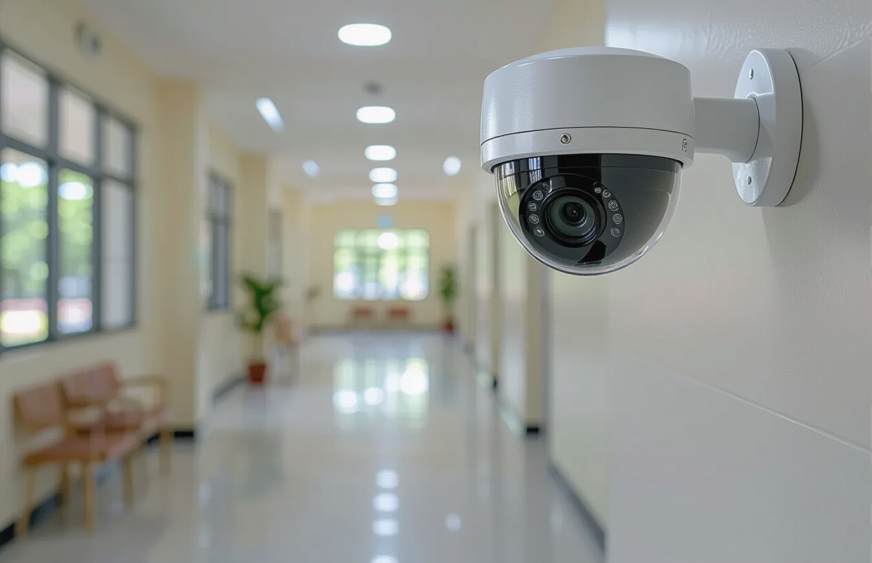 Hệ Thống Camera Giám Sát Hiện Đại Trong Trường Học Tại Bến Tre.