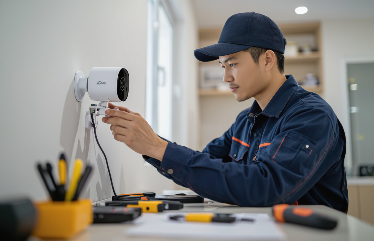 Chuyên Viên Maytinhbentre.Com Lắp Đặt Camera Tapo C200