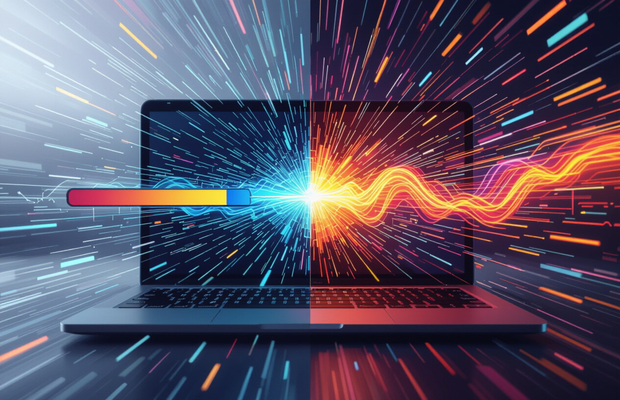 Biểu Đồ So Sánh Hiệu Suất Laptop Trước Và Sau Khi Nâng Cấp Ram, Cho Thấy Sự Cải Thiện Rõ Rệt.