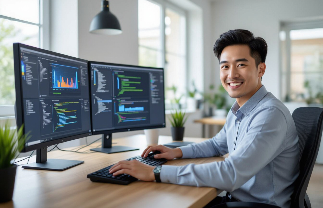 Người Dùng Tại Bến Tre Hài Lòng, Làm Việc Hiệu Quả Trên Máy Tính Đã Được Nâng Cấp Ram.