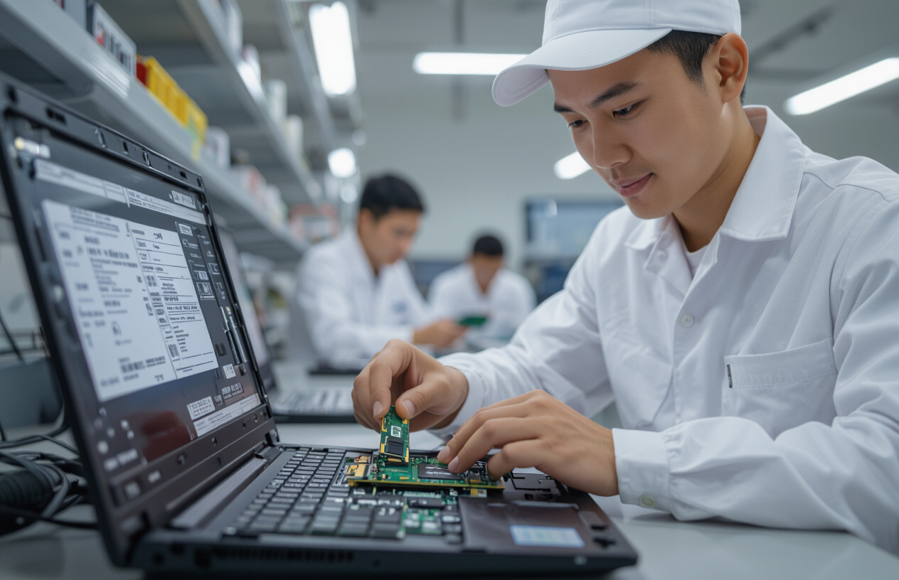 Kỹ Thuật Viên Maytinhbentre.Com Nâng Cấp Ssd Cho Laptop Tại Bến Tre
