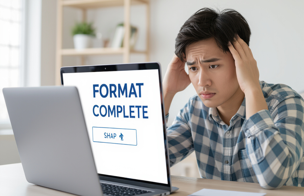 Người Dùng Lo Lắng Khi Ổ Cứng Bị Format Và Mất Dữ Liệu