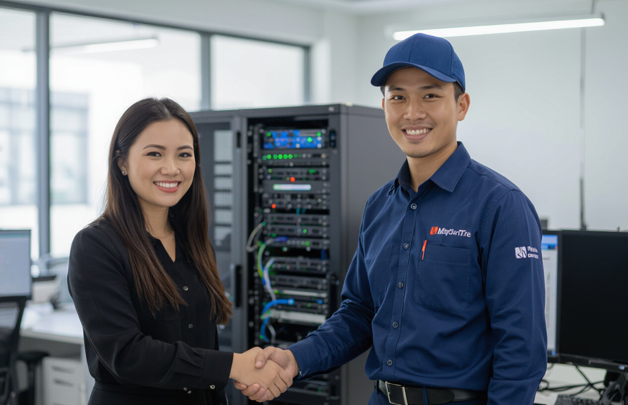 Doanh Nghiệp Tại Bến Tre Hài Lòng Sau Khi Dữ Liệu Server Được Phục Hồi Thành Công Bởi Máy Tính Bến Tre