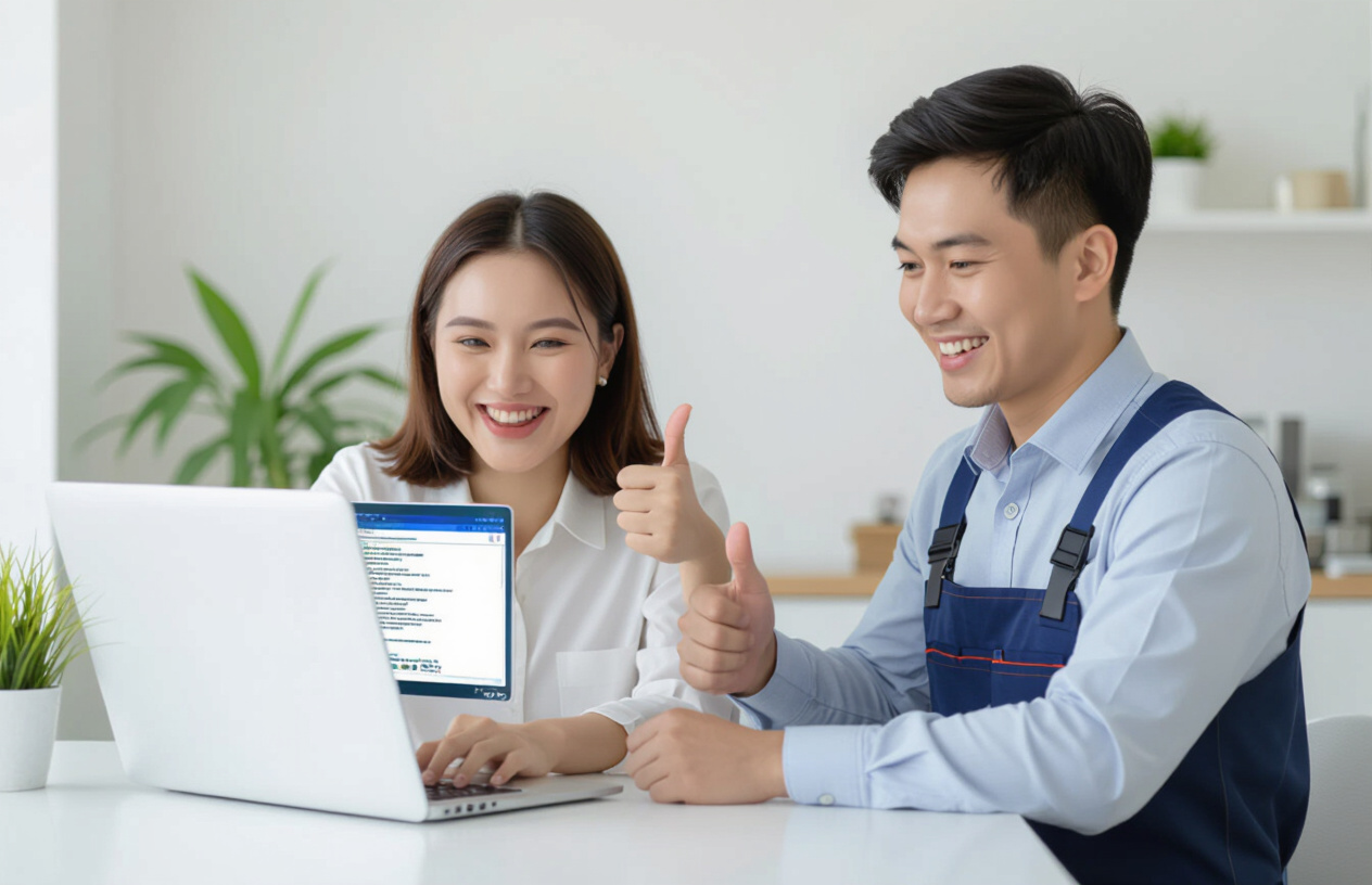 Khách Hàng Tại Bến Tre Vui Vẻ, Hài Lòng Sau Khi Dữ Liệu Quan Trọng Được Phục Hồi Thành Công Bởi Máy Tính Bến Tre.