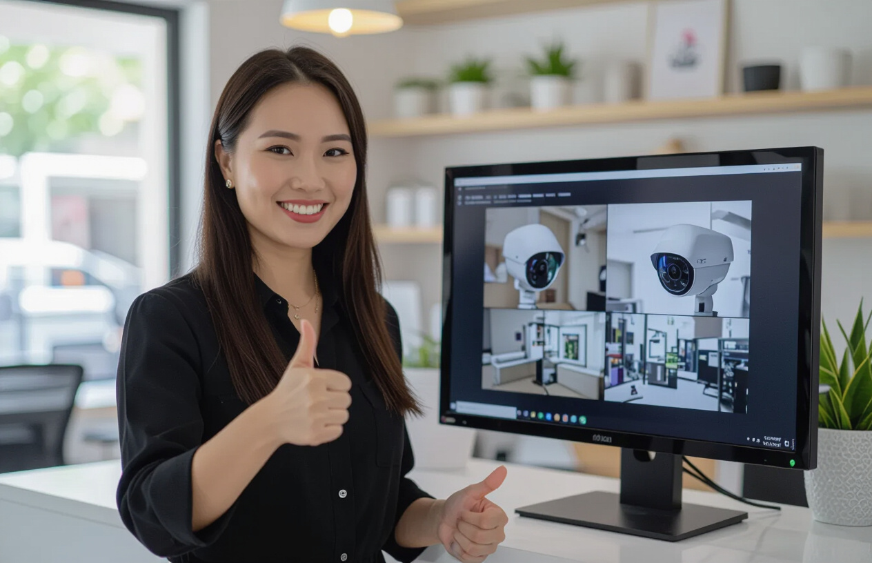 Khách Hàng Hài Lòng Khi Camera Hikvision Được Sửa Lỗi Hình Ảnh Thành Công Bởi Máy Tính Bến Tre.