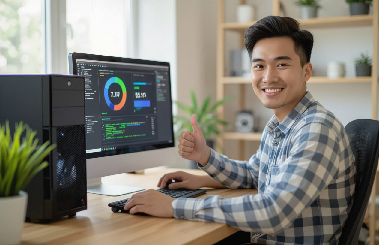Máy Tính Hoạt Động Ổn Định Sau Khi Sửa Chữa Nguồn Tại Bến Tre.