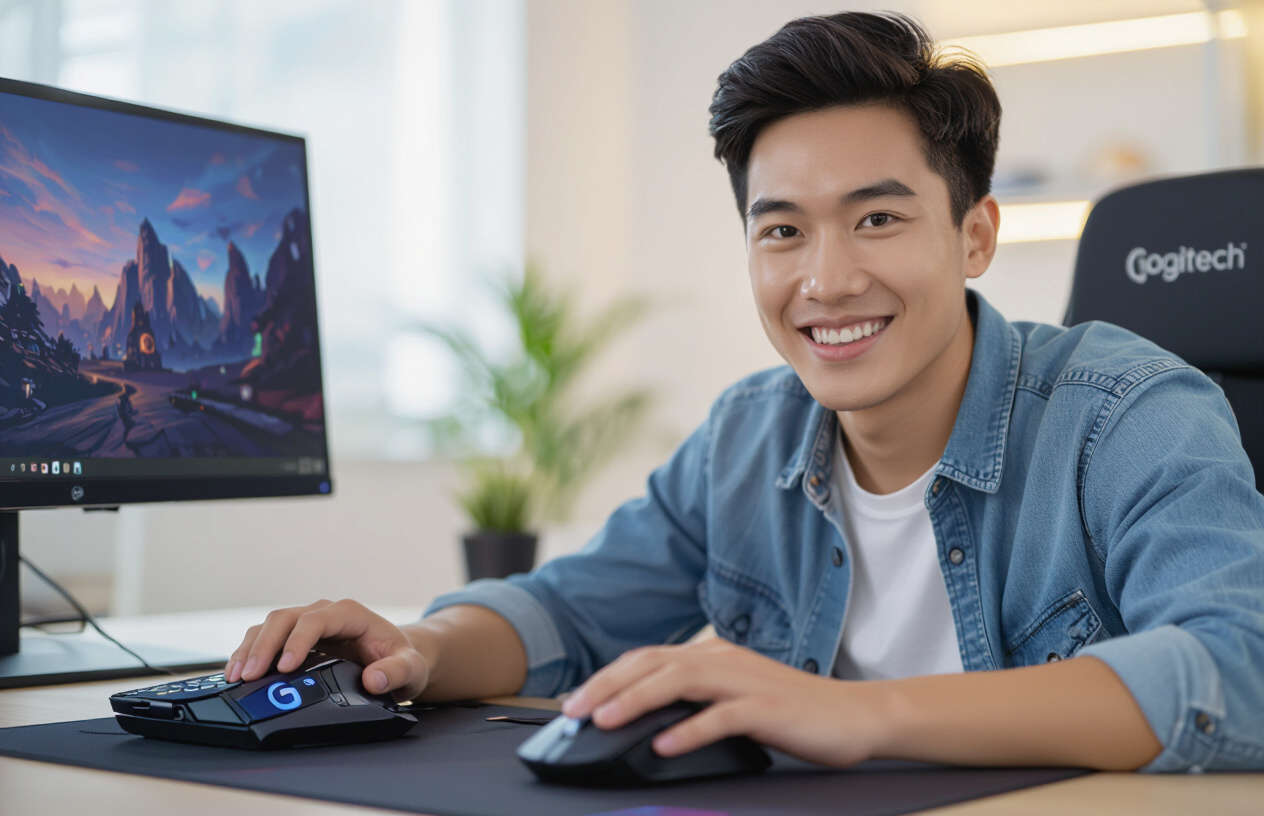 Khách Hàng Hài Lòng, Sử Dụng Mượt Mà Chuột Logitech G502 Đã Được Sửa Lỗi Double Click Bởi Máy Tính Bến Tre.