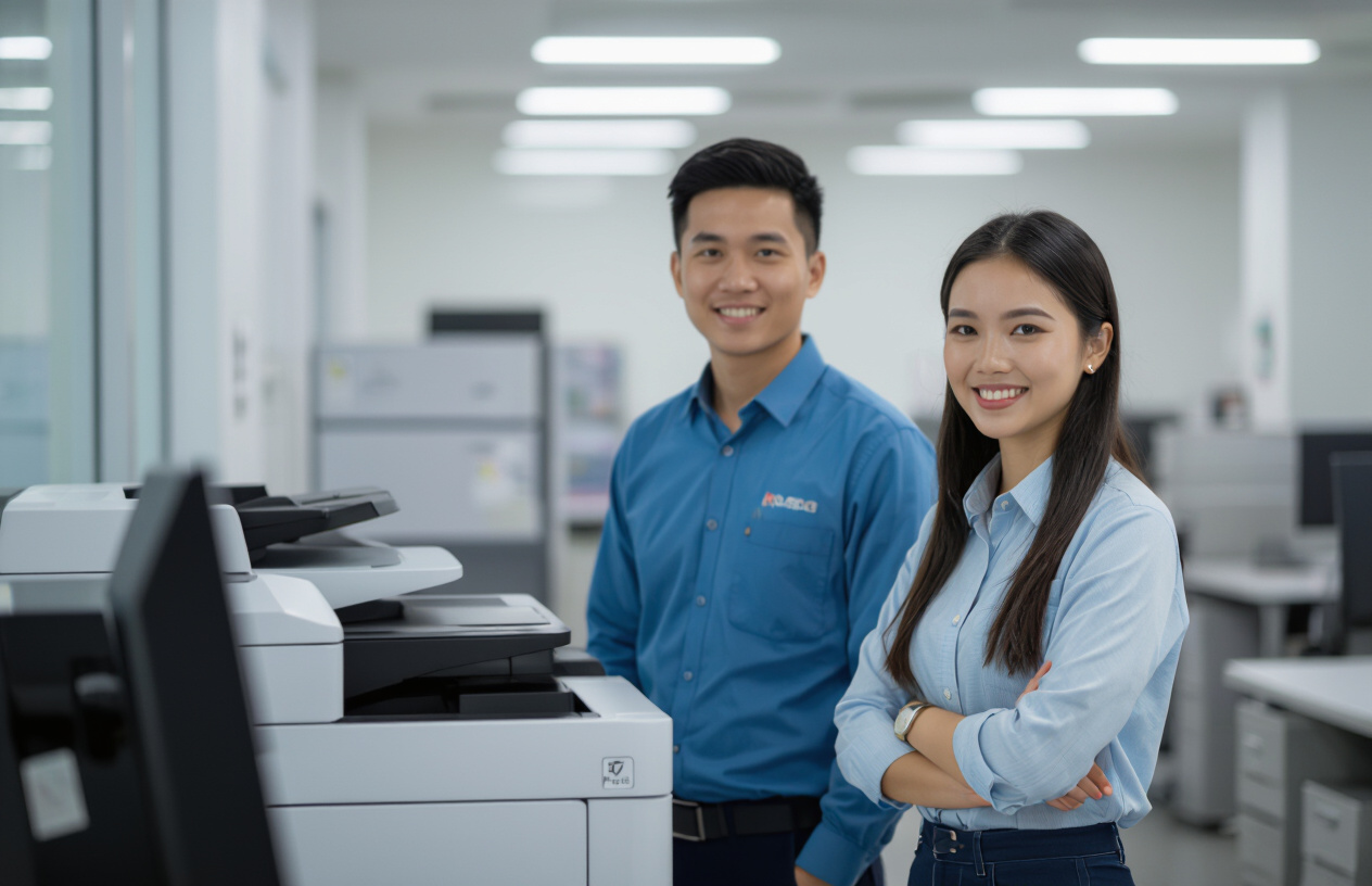 Đội Ngũ Kỹ Thuật Viên Chuyên Nghiệp Của Máy Tính Bến Tre Sẵn Sàng Hỗ Trợ Sửa Chữa Máy In Và Các Thiết Bị Văn Phòng.