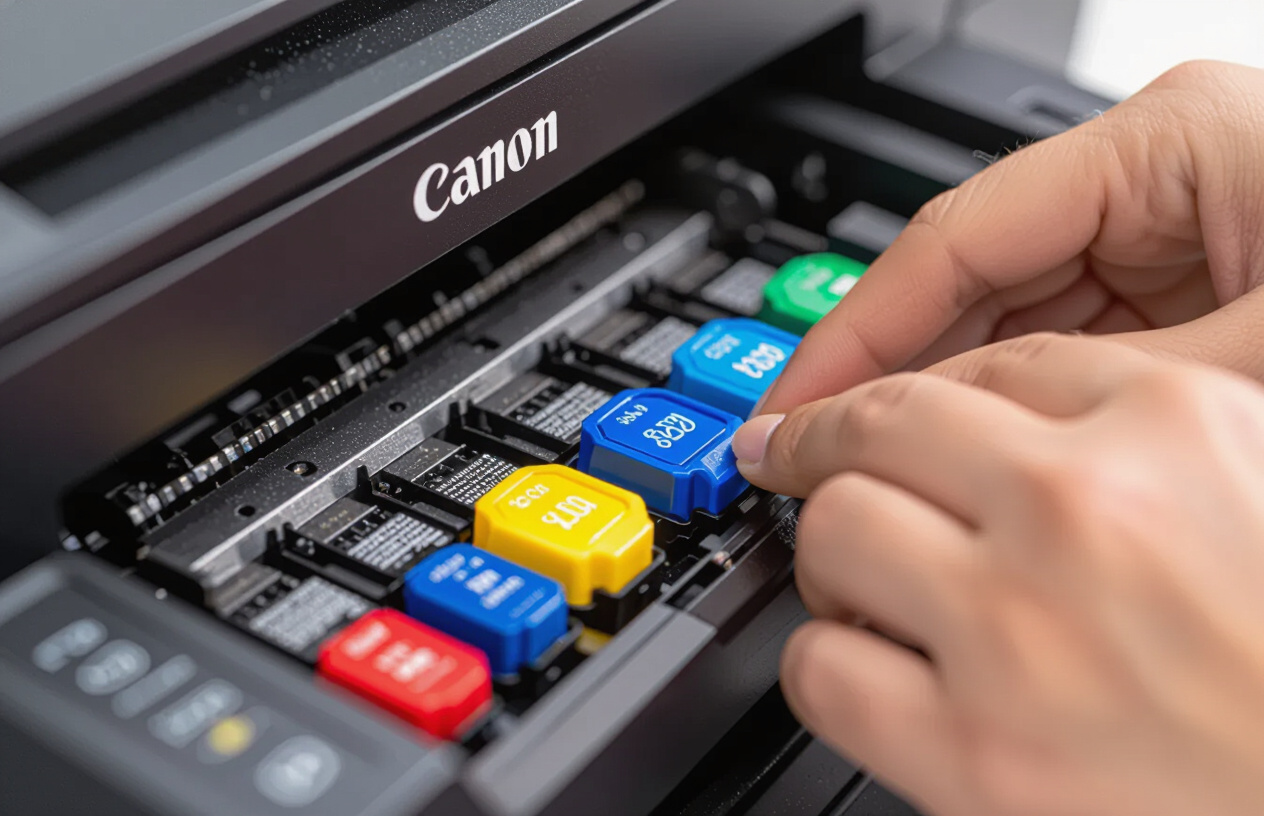 Quy Trình Vệ Sinh Đầu Phun Máy In Canon G2010 Hoặc Kiểm Tra Mực Tại Bến Tre.