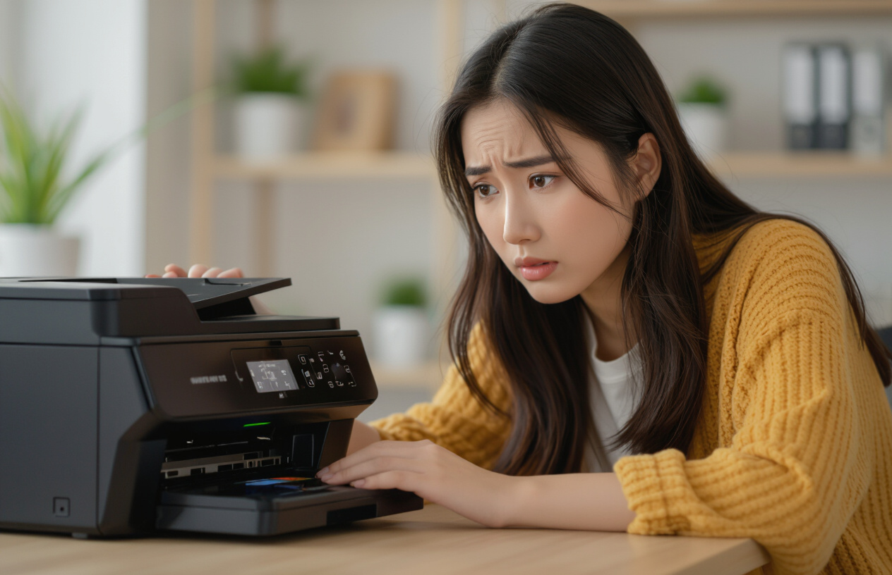 Người Dùng Đang Bối Rối Vì Máy In Báo Hết Mực Sau Khi Thay Mực Mới