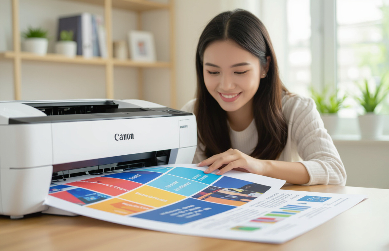 Bản In Màu Sắc Nét, Rõ Ràng Sau Khi Máy In Canon G3010 Được Sửa Chữa Tại Bến Tre.