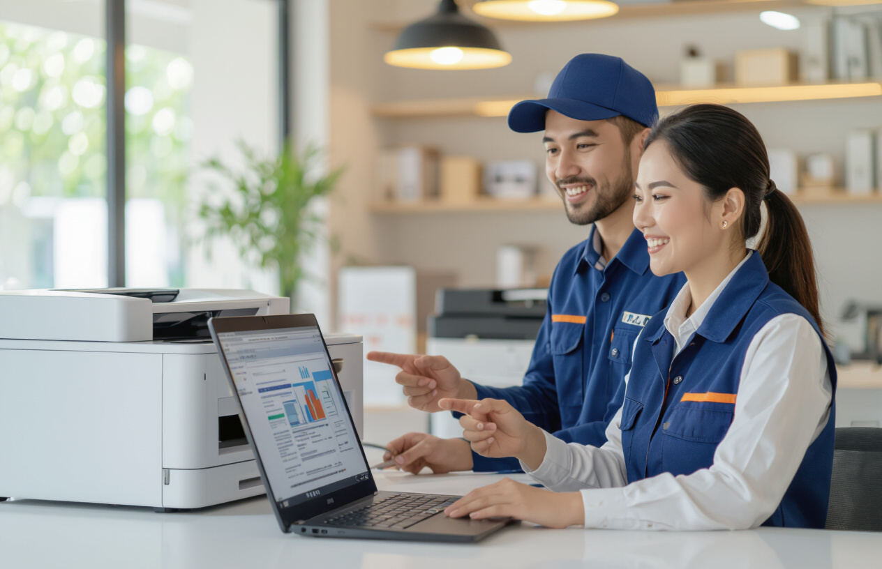 Kỹ Thuật Viên Maytinhbentre.Com Tư Vấn Và Sửa Chữa Máy Tính, Máy In Cho Khách Hàng