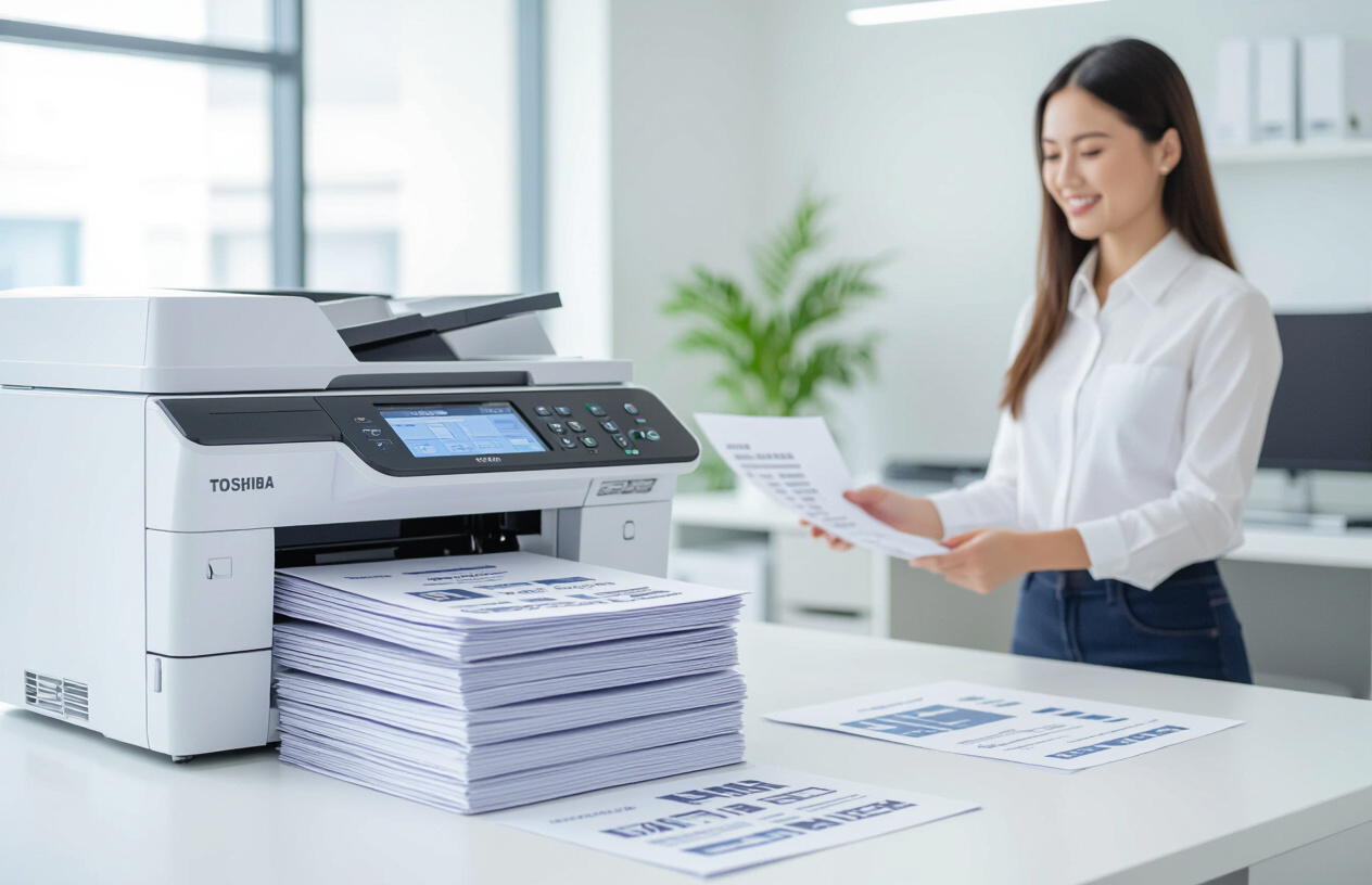 Máy Photocopy Toshiba Hoạt Động Trơn Tru Sau Sửa Chữa