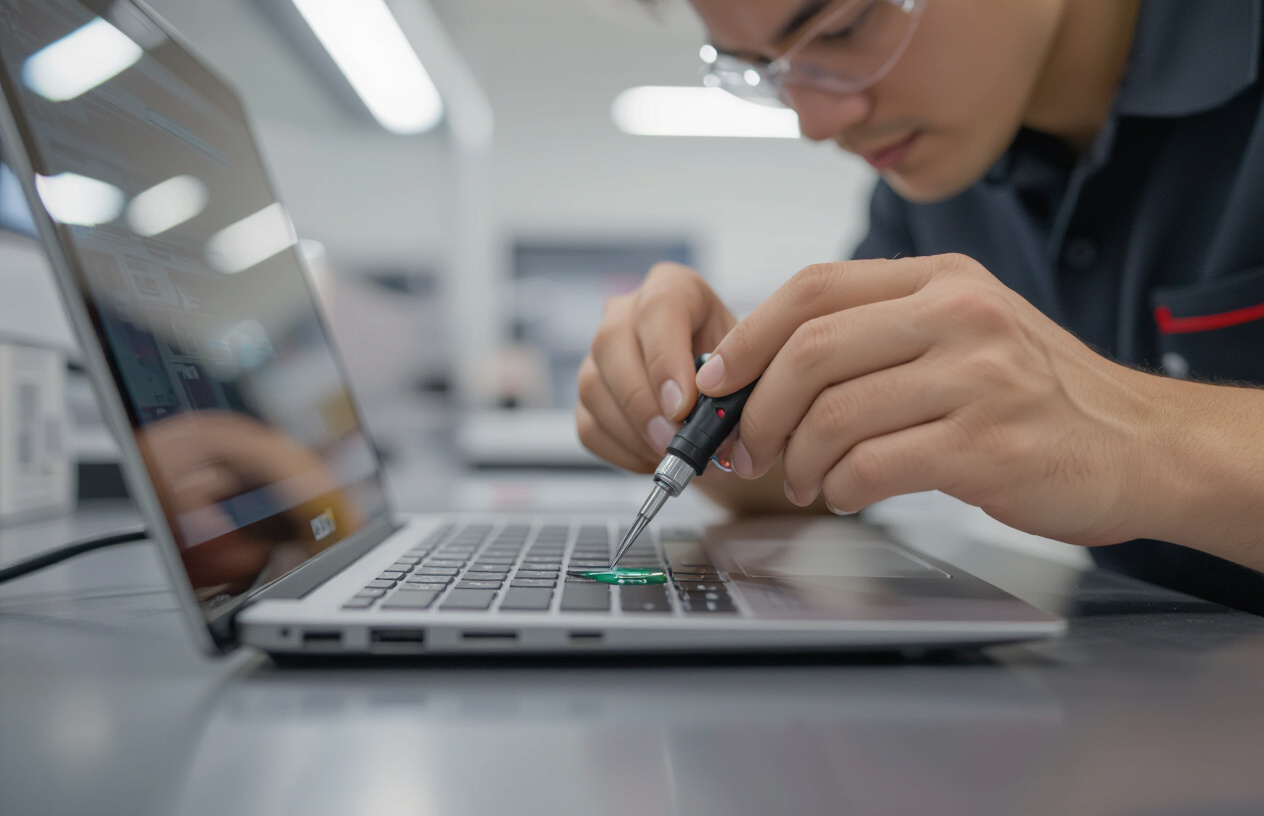 Quy Trình Thay Thế Bản Lề Laptop Asus Vivobook Flip 14 Tại Máy Tính Bến Tre Chuyên Nghiệp