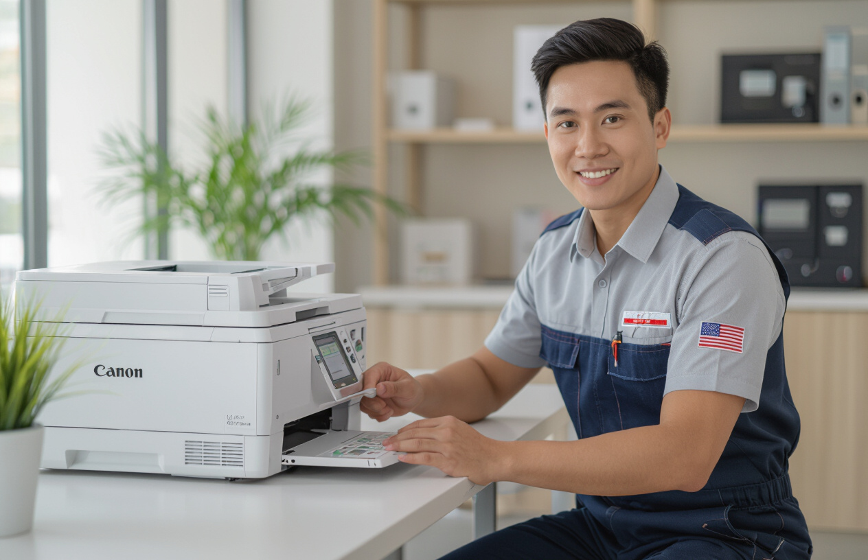 Kỹ Thuật Viên Máy Tính Bến Tre Thay Cartridge Máy In Chuyên Nghiệp Tại Bến Tre