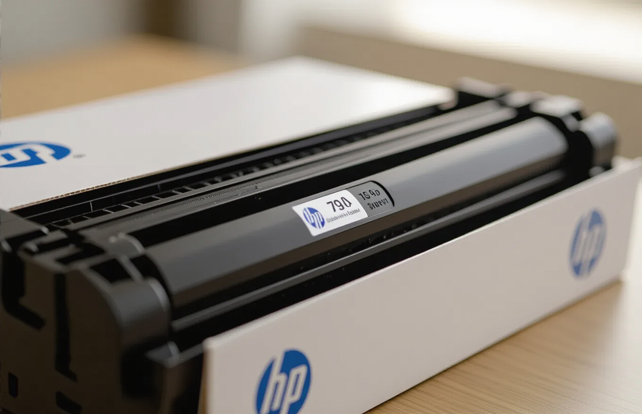 Hộp Mực Hp 79A Chính Hãng Mới Nguyên Hộp Với Tem Niêm Phong.