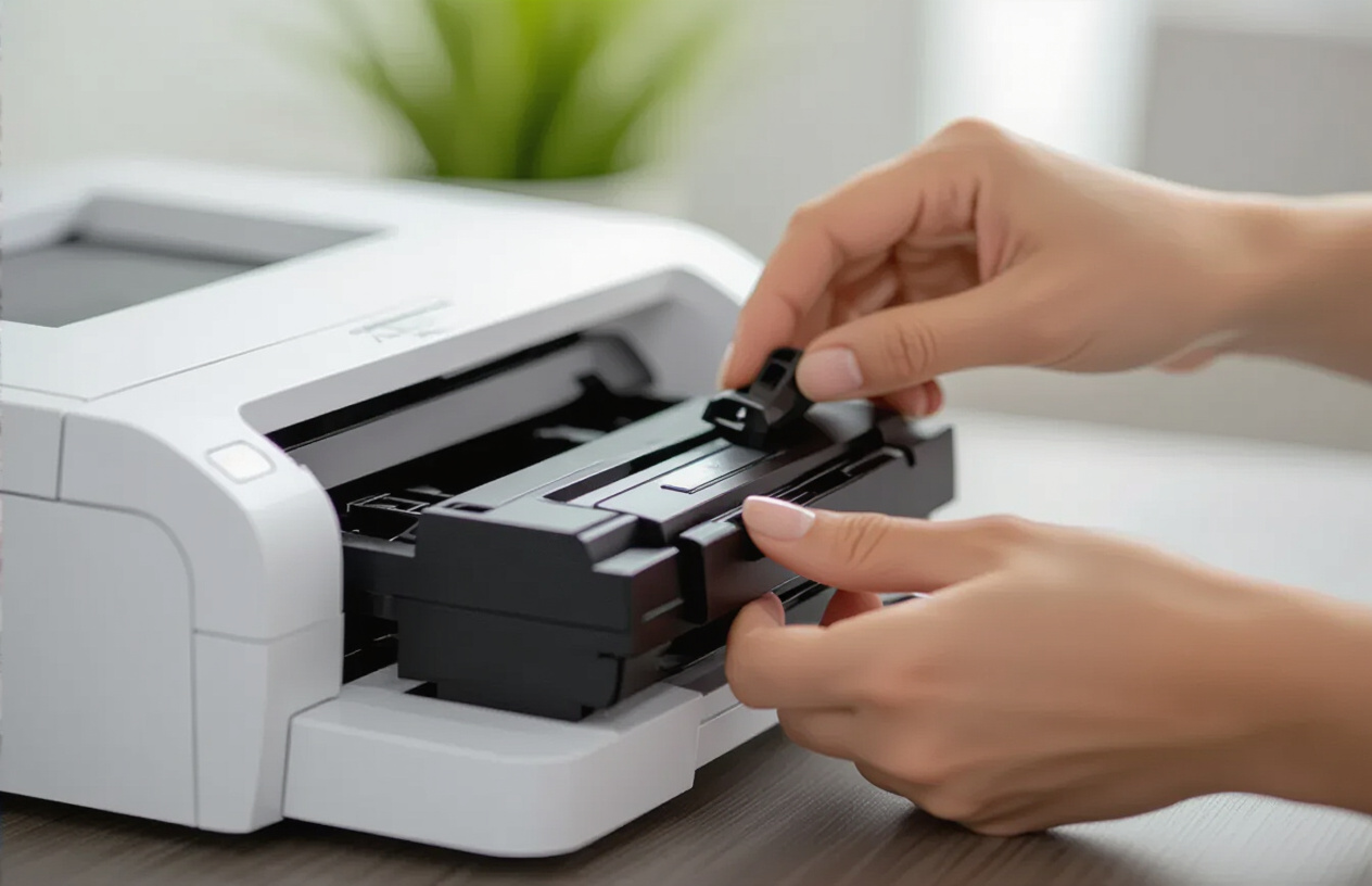 Kỹ Thuật Viên Maytinhbentre.Com Thay Hộp Mực Máy In Canon 2900