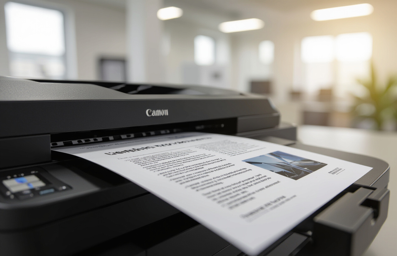 Bản In Sắc Nét Từ Máy In Canon 2900 Đã Thay Mực Chất Lượng