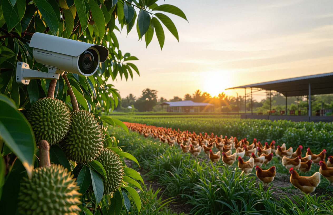 Hệ Thống Camera Giám Sát Hiện Đại Cho Trang Trại Tại Bến Tre