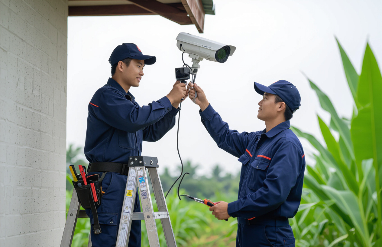 Kỹ Thuật Viên Máy Tính Bến Tre Lắp Đặt Camera An Ninh Trang Trại