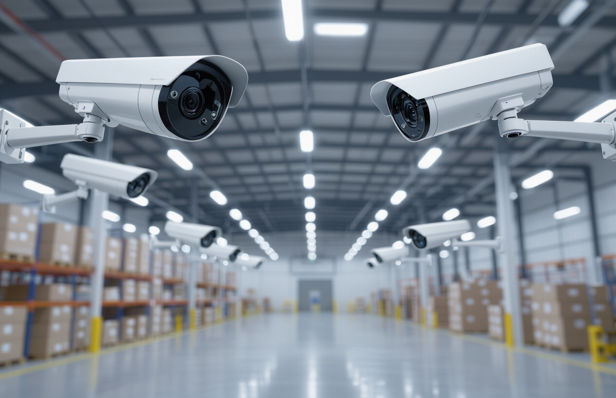 Hệ Thống Camera Giám Sát Hiện Đại Trong Kho Bãi Tại Bến Tre