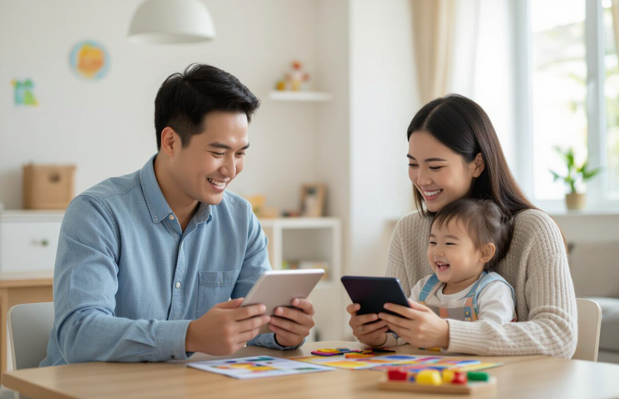 Phụ Huynh Theo Dõi Camera Giám Sát Con Cái Tại Nhà Trẻ Ở Bến Tre.
