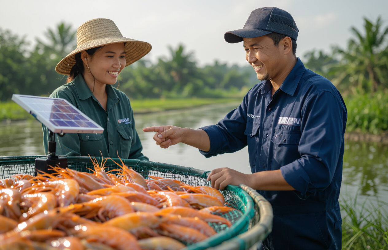 Kỹ Thuật Viên Maytinhbentre.Com Tư Vấn Cho Bà Con Nông Dân Về Giải Pháp Chiếu Sáng.